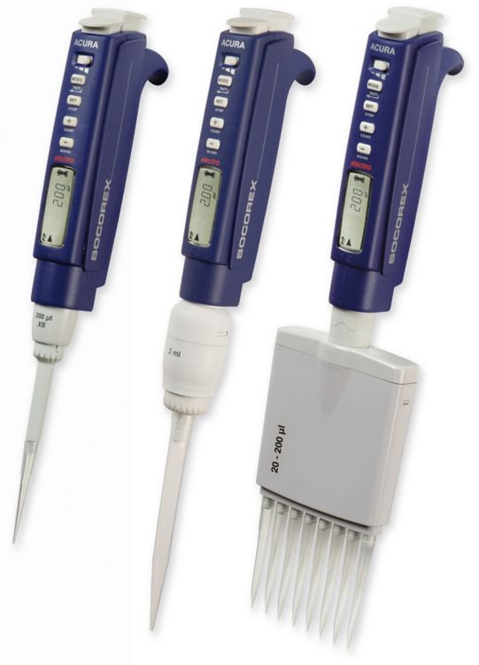 Pipetas eletrônicas